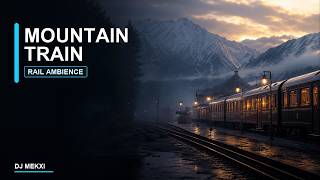 Tren de la montaña 🚂 | Sonidos de trenes | 8 horas | Para dormir, estudiar o bloquear el ruido screenshot 5