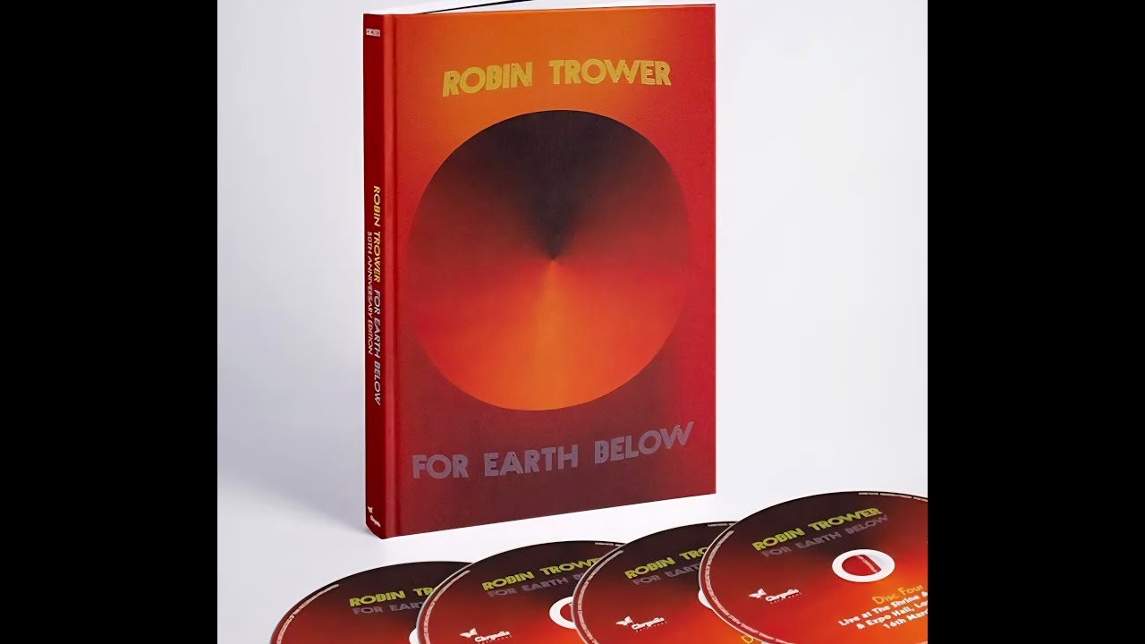 Robin Trower's third album, For Earth Below, is being reissued for