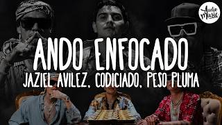🎵 Jaziel Avilez, Codiciado, Peso Pluma - Ando Enfocado (Letra)