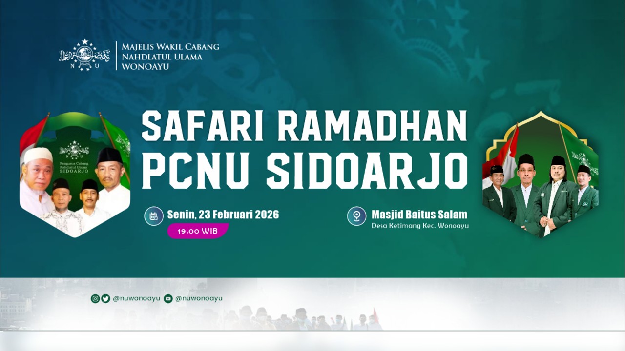 SAFARI RAMADHAN PCNU SIDOARJO