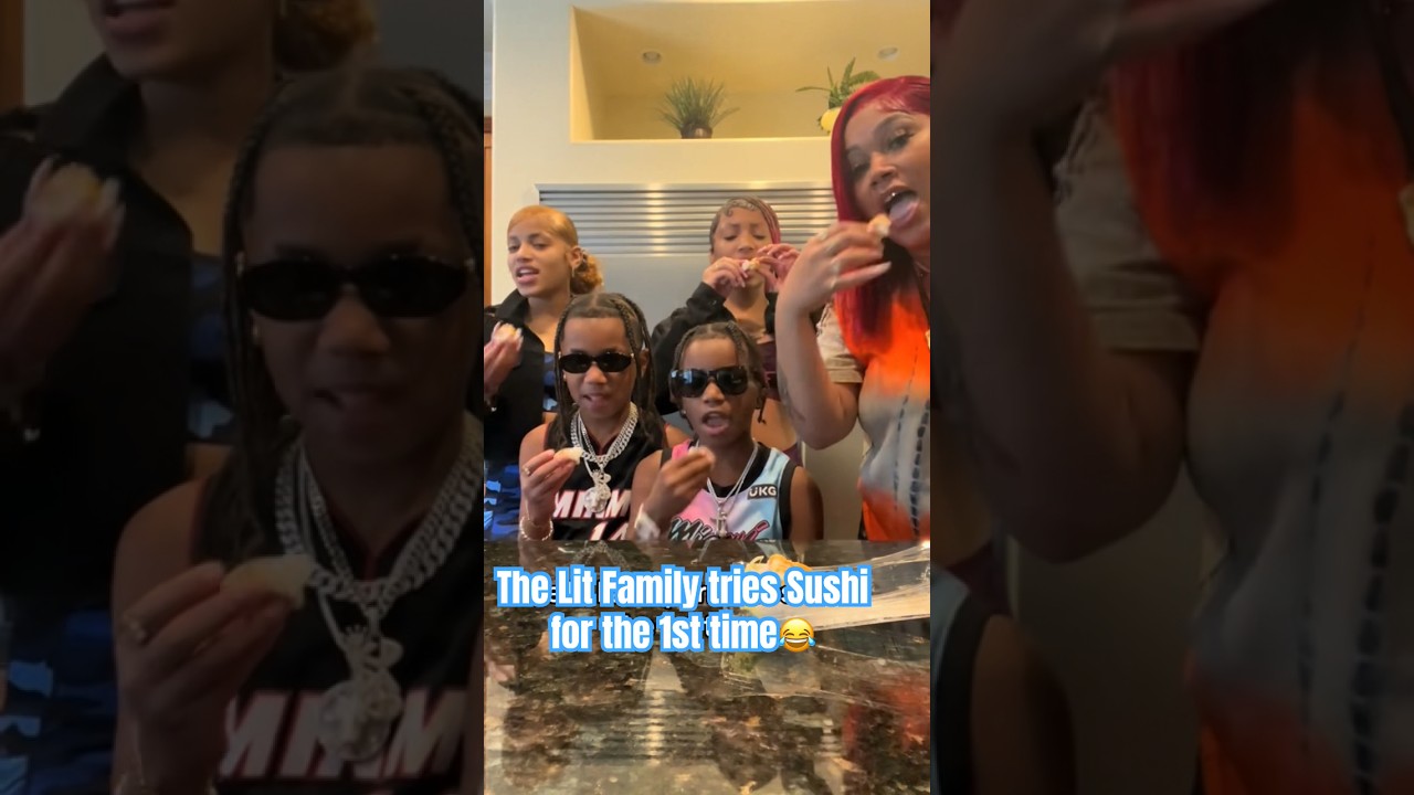Ver The Lit Family Tried Sushi for the 1st time😂🤣 #shorts #funny #family #foodie #sushi no YouTube Ver The Lit Family Tried Sushi for the 1st time😂🤣 #shorts #funny #family #foodie #sushi no YouTube