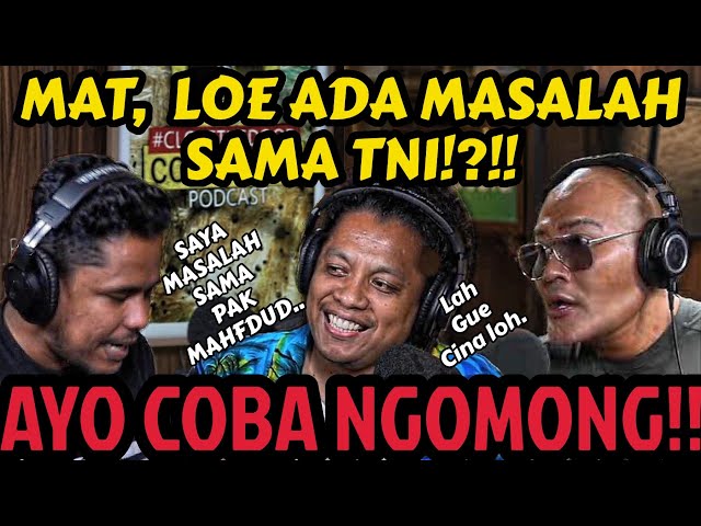 TERTEKAN‼️🤣- MOHON BANTUAN🤣‼️- MAMAT ALKATIRI - ARIE KERITING - Deddy Corbuzier Podcast class=