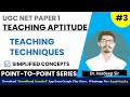 3. Teaching Techniques | UGC-NET Paper 1 | Dr. Hardeep Sir #KrantikunjGurukul