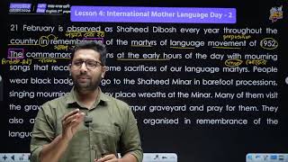 Ssc English 1st Paper || Unit 04 || Lecture -02 || Events and Festivals ||Acs Future School...#ssc