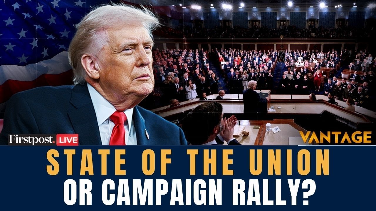 LIVE: Trump’s State of the Union Address: The Key Moments | Vantage on ...
