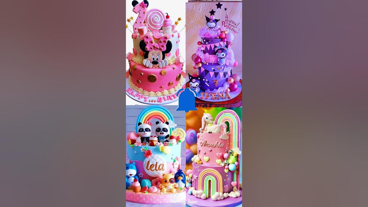 Kalian Pilih Kue Ulang Tahun mana guys? Minnie mouse, Kuromi, Baby Bus, Unicorn Choose birthday Cake