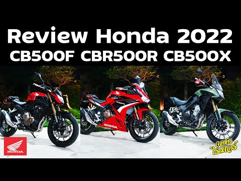 วีดีโอ: Honda CBR500R, CB500F และ CB500X ได้รับการต่ออายุ: การเปลี่ยนแปลงเล็กน้อย, สีใหม่และ Euro5 สำหรับทุกคน