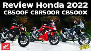 Review Honda CBR500R CB500X CB500F 2022 | Johnrider