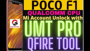 Xiaomi Redmi Poco F1 Mi Account And Frp Remove By Umt Tool