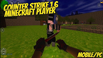 Counter Strike 1.6 Minecraft Skin Player Download Mobile/Pc