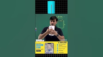TSA of Cylinder Shape | Total Surface Area of Cylinder Explained | #Shorts
