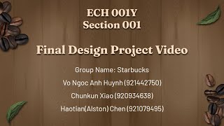 Final Design Project Video
