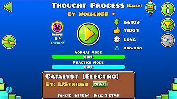 Geometry Dash (2.1) Thought Process By WolfenGD (Daily level)