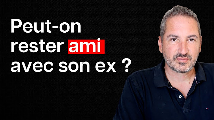 Peut-on rester ami avec son ex ?