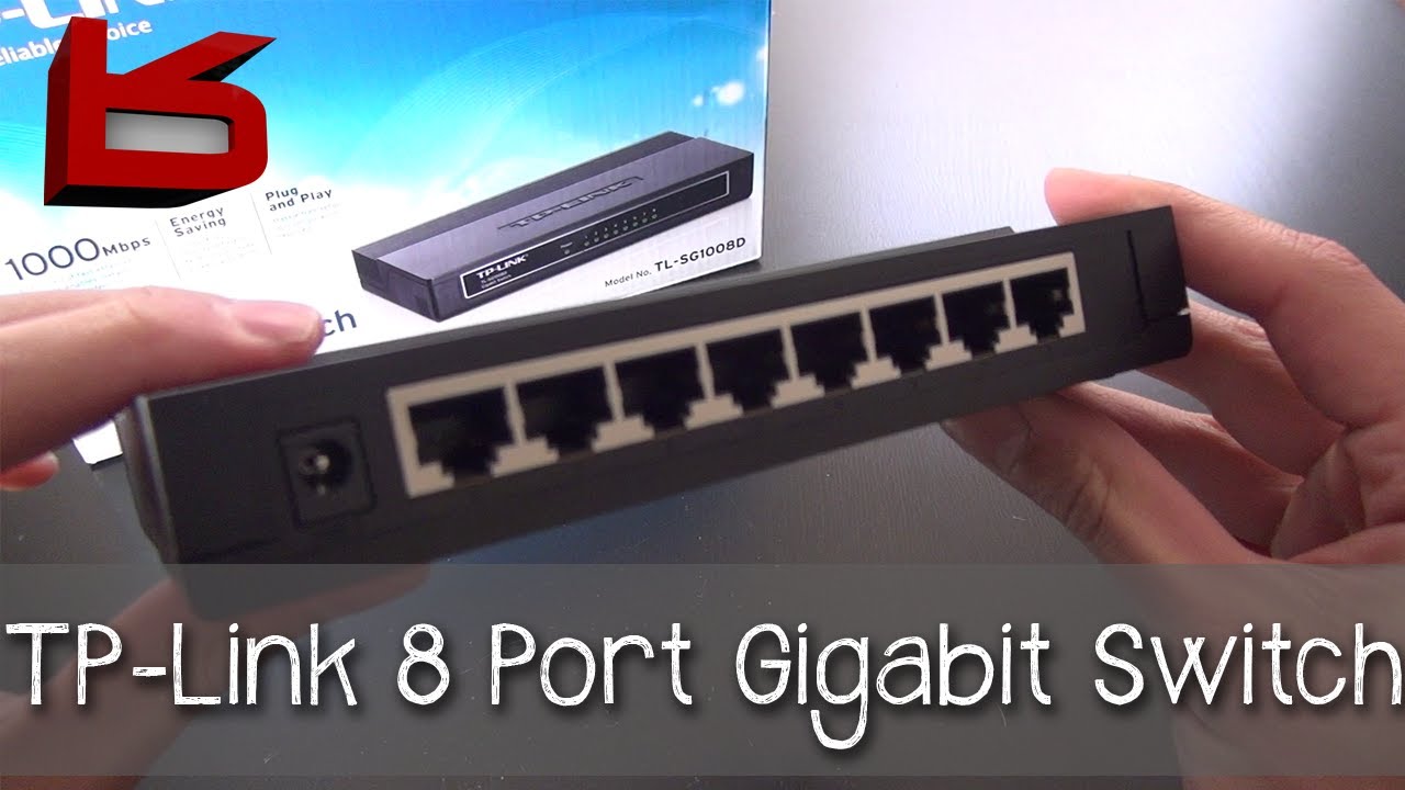 Switch TP-Link 8-Port Gigabit Ethernet