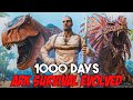 I spent 1000 days in ark survival evolved full movie