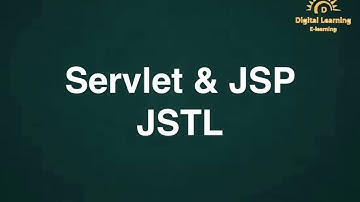 24 Servlet & JSP - JSTL | Online Training Download app from below link