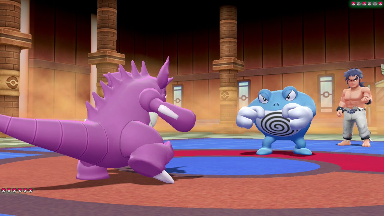 Pokemon Let's Go Eevee - Elite Four + Champion Rematch (German Version)