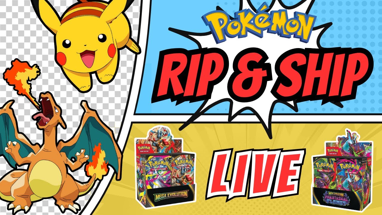 LIVE! Pokemon! The WHEEL Decides Our Fate! Rip and Ship! 🔥🔥