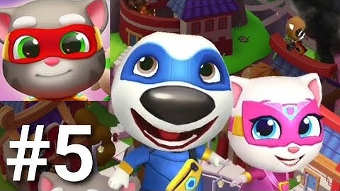 Talking Tom Hero Dash PART 5 Gameplay Walkthrough - iOS / Android