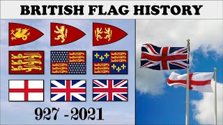 British/English Flag History. Every flag of England and UK 927-2021.