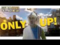 「ONLY UP!」そう言って彼は遥か彼方を目指して無我夢中に登っていきました