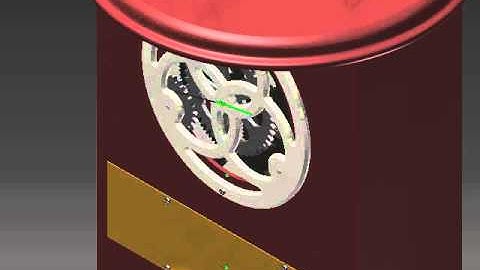 AutoDesk Inventor Clock Animation