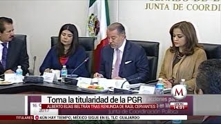 Alberto Elías Beltrán sustituye a Cervantes en PGR