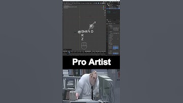 Noob vs Pro artist: Circle Duplicate #blender #blendertutorial #blendercommunity #3dmodelling #b3d