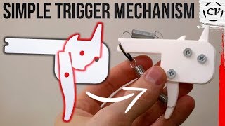 Simple Crossbow Trigger Mechanism 