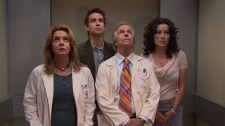 Famous Awkward Elevator Ride | Out of Practice (2005) Scene Net Worth