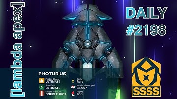 🟣 Lasers vs. Double Mega Laser - Photurius (lambda) - daily #2198 - Phoenix II - Marshal