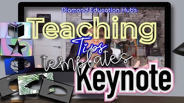 How to Create Templates using Keynote || Parents and Teachers || Diamond Education Hub