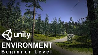 Environment in Unity | My Portfolio | Terrain System | Post-processing