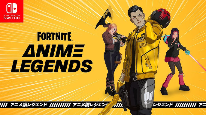 U&I Entertainment, Fortnite-Anime Legends Code In Box, Add-on Game Content  Only (Requires Free Download of Fortnite) 