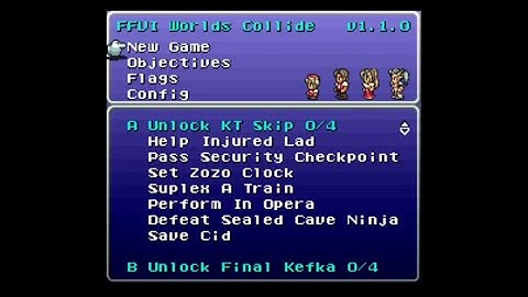 Worlds Collide (FF6 Randomizer) - Seed of the Week 10 - Squest for Great Justice