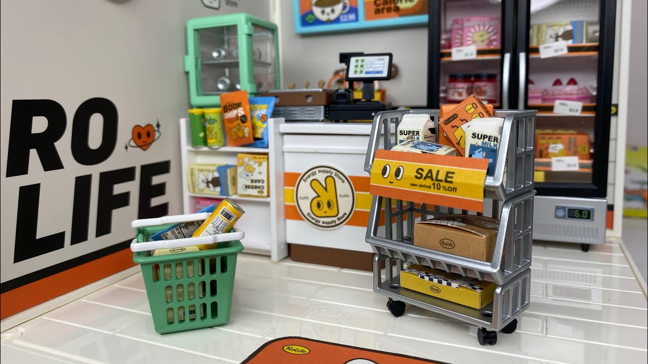 Làm cửa hàng bánh-nhà mô hình