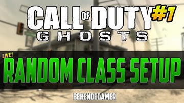 "NIEUWE SERIE?!" Random Class Setup #1 (Call of Duty: Ghosts) - Dutch Live Commentary