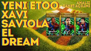 Efootball 107 Yeni Etoo, Saviola Ve Xavi Geldi Paket Açılımı Ve İnceleme