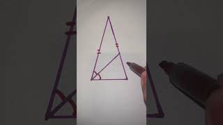 How to solve this geometry problem #geometry #math #problem #maths #puzzle #shorts