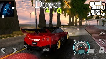 GTA San Andreas Direct X 4.0 HD Graphics Mod | GTA SA ANDROID Ultra Realistic Graphic