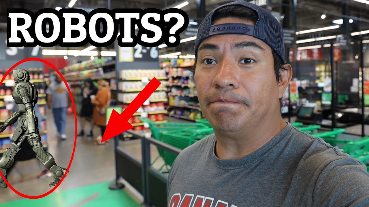 Supermercados sin empleados solo ROBOTS e Inteligencia Artificial pero.....