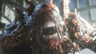 Resident Evil 3 - Walkthrough Part 8 - Clock Tower Plaza: Nemesis Boss Fight (4K 60FPS Ray Tracing)