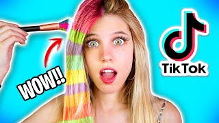 PROBANDO LIFE HACKS de TIKTOK!! (Trucos Virales) #2 | Laia Oli