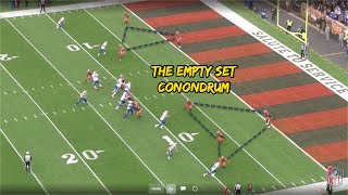 Bills QB Josh Allen Empty Set Touchdown in the Red Zone Against the Browns