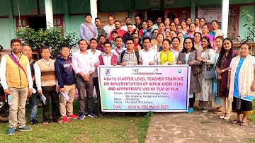 Four Days Cluster Level training on Implementation of NIPUN AXOM (FLN) under Chinthong Block, WKA