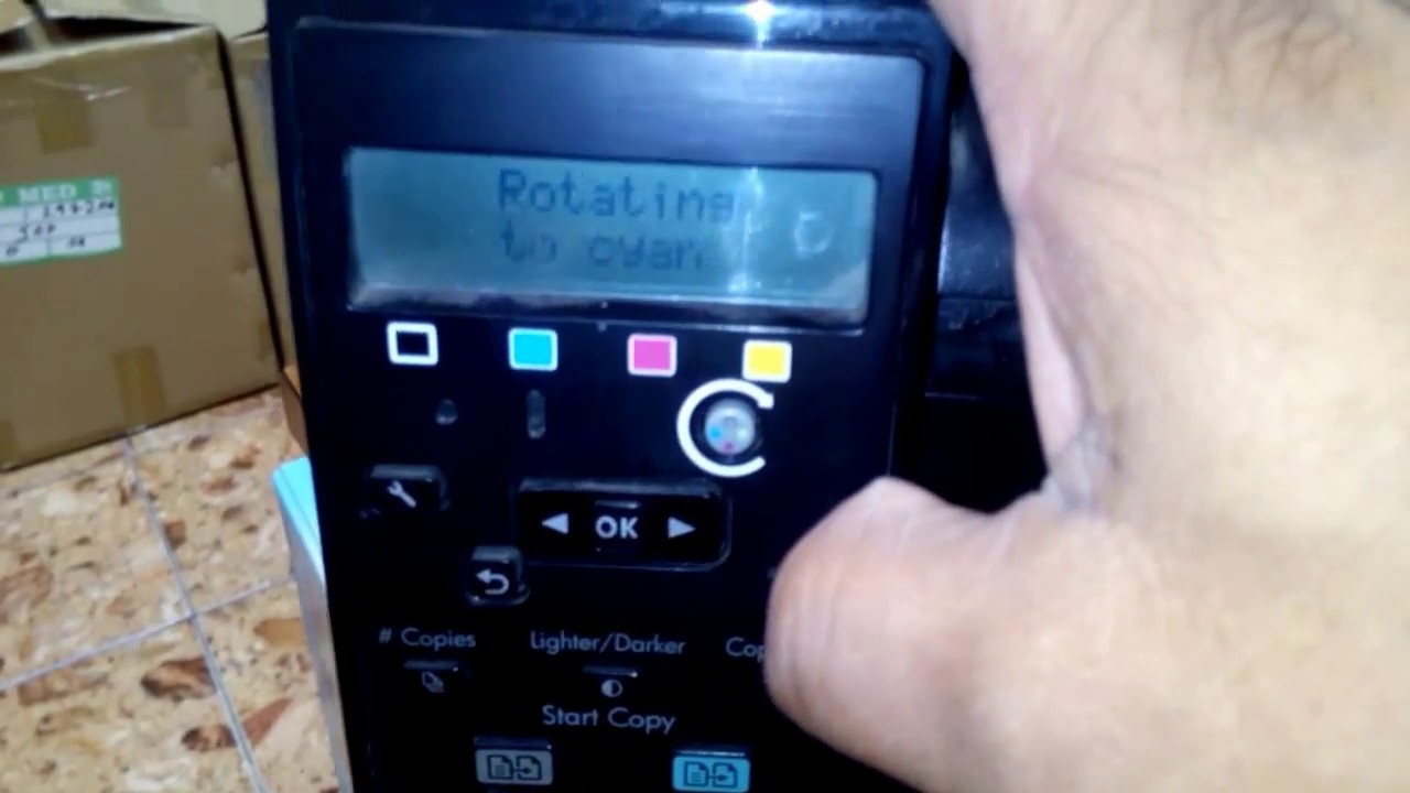 Replacing Toner Cartridges On Hp Laserjet Printer Pro 100 M 175 Youtube