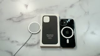 Official Iphone 12 Mini Leather Case With Magsafe Youtube