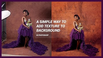 How To Add Texture to background in Photoshop + free texture files