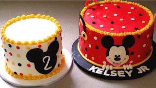 Mickey Mouse Smash Cake